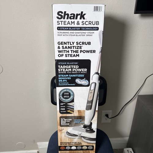 New shark steam scrub - new,